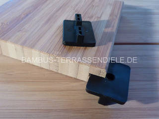 Bambus Terrassendielen, Bamboo4u Bamboo4u 地中海デザインの テラス