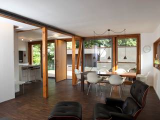 Nachher Bilder - Umbau, Holzerarchitekten Holzerarchitekten Modern living room