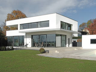 Wohnhaus Kraft, dauner rommel schalk architekten dauner rommel schalk architekten บ้านและที่อยู่อาศัย