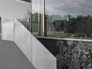 Wohnhaus im Allgäu, dauner rommel schalk architekten dauner rommel schalk architekten Casas modernas: Ideas, diseños y decoración