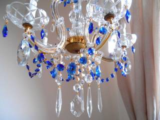 VENICE DREAM crystal chandelier, Milan Chic Chandeliers Milan Chic Chandeliers غرفة المعيشة