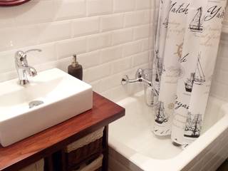 Reforma de un pequeño baño, Dec&You Dec&You Eclectic style bathroom