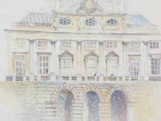 Somerset House, London., Valerie Cook House Portraits Valerie Cook House Portraits 玄関・廊下・階段