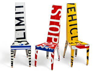 Transit Chairs + Tables, Outdoorz Gallery Outdoorz Gallery Salas de estar ecléticas Bancos e cadeiras