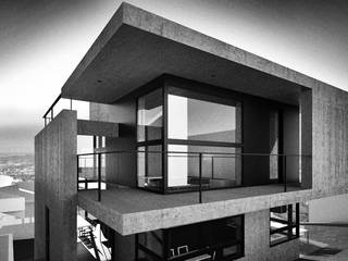 casa in calcestruzzo, fabio ferrini architetto fabio ferrini architetto