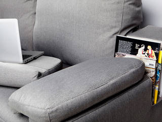 Sofá Connect para KIBUC, Joan Rojeski Studio Joan Rojeski Studio Living room design ideas