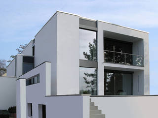 umbau und energetische sanierung eines einfamilienhauses mit einliegerwohnung in regensburg süd, Architekturbüro Ferdinand Weber Architekturbüro Ferdinand Weber Casas modernas