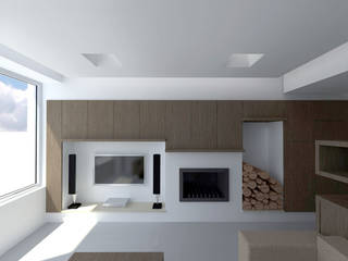 Casa DD, pt architetti pt architetti Living room