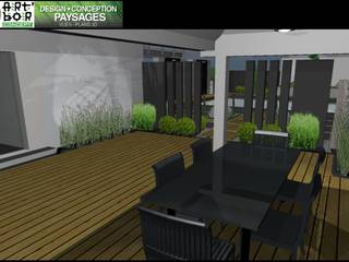 Une Concept Magnifique 3D Paxsage, Art Bor Concept Art Bor Concept Moderner Balkon, Veranda & Terrasse