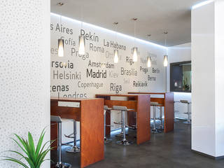 Cafeteria Capital, Binomio Estudio Binomio Estudio Commercial spaces