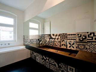 Privatwohnung Berlin Kreuzkölln, büro für interior design büro für interior design Eclectic style bathroom