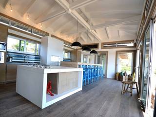 Kitchen in concrete - Spérone's Golf, South Corse Concrete LCDA ห้องครัว เคาน์เตอร์ครัว