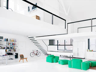 4 amici | 4 lofts, roberto murgia architetto roberto murgia architetto Living room