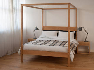 Orchid Four Poster, Natural Bed Company Natural Bed Company Modern style bedroom