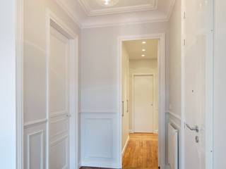 Appartement Saint Germain des Pres, FELD Architecture FELD Architecture Modern corridor, hallway & stairs