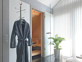 Einfamilienhaus in Steinheim, DAVINCI HAUS GmbH & Co. KG DAVINCI HAUS GmbH & Co. KG Modern bathroom