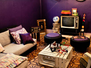 Departamento en el centro de la ciudad, amiko espacios amiko espacios Living roomSofas & armchairs