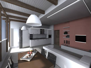 Casa SC - living room, Wanda Loizzo Architect Wanda Loizzo Architect Modern living room