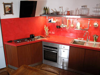 casa privata, Lucarelli Rapisarda Architettura & Design Lucarelli Rapisarda Architettura & Design Cocinas modernas