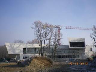 Offices at CERN, Octavio Mestre Arquitectos Octavio Mestre Arquitectos Commercial spaces