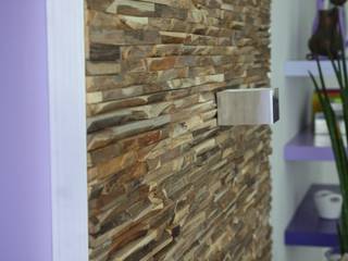 Wandverkleidung aus Holz, BS - Holzdesign BS - Holzdesign Moderne Wohnzimmer