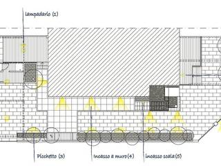 Giardino pavimentato, CAFElab studio CAFElab studio 지중해스타일 정원