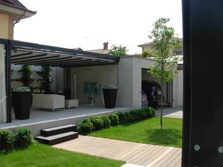 Giardino privato, Progetti d'Interni e Design Progetti d'Interni e Design Moderne tuinen