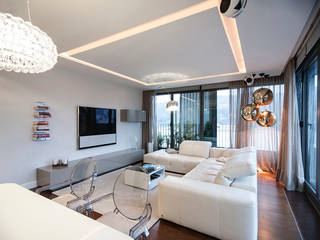 Domotic Flat near Guggenheim M&P, Muka Design Lab Muka Design Lab Mediterranean style study/office