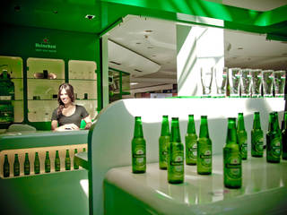 Heineken® Store, LabMatic Estudio LabMatic Estudio Ticari alanlar