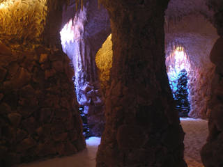 CENTRO RELAX - GROTTA DI SALE, DELISABATINI architetti DELISABATINI architetti 컨트리스타일 스파