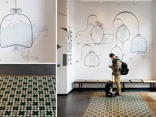 St. Christopher's Inns Hostel Barcelona. , LabMatic Estudio LabMatic Estudio Espacios comerciales