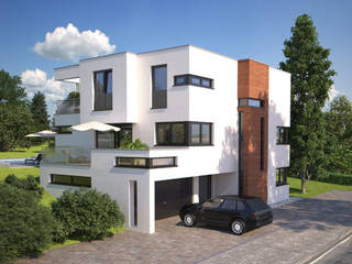 Bauhausserie Hommage, Hanlo Haus Hanlo Haus Moderne Häuser