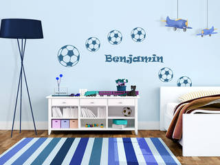 Fußball - Fieber, K&L Wall Art K&L Wall Art Habitaciones para niños de estilo moderno Accesorios y decoración