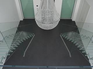 All glass stairs, Siller Treppen/Stairs/Scale Siller Treppen/Stairs/Scale Escaleras Vidrio