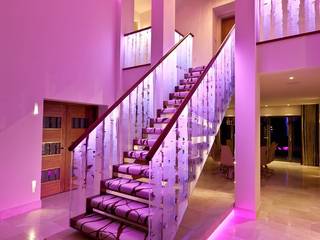 Lancashire Residence, Kettle Design Kettle Design Eklektyczny korytarz, przedpokój i schody