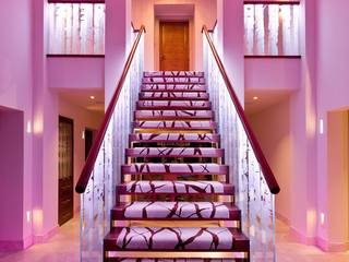 Lancashire Residence, Kettle Design Kettle Design Eclectic style corridor, hallway & stairs