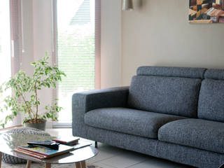 Espace de vie moderne et confort, Gwenaelle Hoyet Gwenaelle Hoyet Modern living room