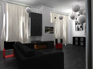 LOFT MILANO, linea contemporanea home linea contemporanea home Modern living room