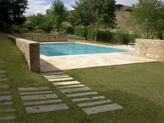 POOL P, silviabrocchinistudio silviabrocchinistudio Сад