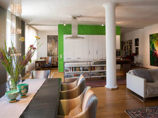 Loft, Elke Altenberger Interior Design & Consulting Elke Altenberger Interior Design & Consulting Mutfak üniteleri