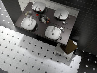 Octagon, Equipe Ceramicas Equipe Ceramicas Classic style bathroom