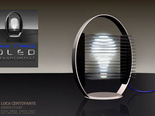 NEWLIGHT - OLED, Luca Centofante Design Studio Luca Centofante Design Studio Salas de estilo industrial