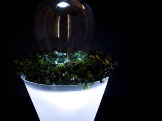 LED POT, Luca Centofante Design Studio Luca Centofante Design Studio Спальня