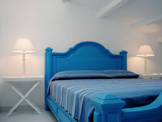VILLA (ANZIO - RM), Studio Guerra Sas Studio Guerra Sas Mediterranean style bedroom