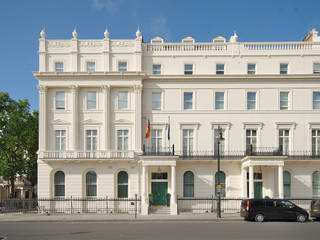 German Embassy London - Façade Restoration, ÜberRaum Architects ÜberRaum Architects Classic offices & stores