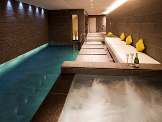 Subterranean Leisure Area , London Swimming Pool Company London Swimming Pool Company モダンスタイルの プール