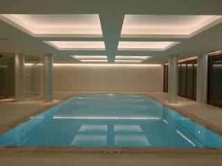 ​Underground Wellness Area , London Swimming Pool Company London Swimming Pool Company モダンスタイルの プール