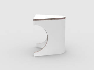 Foil Stool, Gaudenzio Ciotti - Design Studio Gaudenzio Ciotti - Design Studio مطبخ