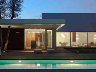 Villa La Modern, Cannata&Partners Lighting Design Cannata&Partners Lighting Design บ้านและที่อยู่อาศัย