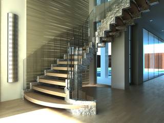 Bogentreppe, Destin, Florida, Siller Treppen/Stairs/Scale Siller Treppen/Stairs/Scale درج خشب Wood effect